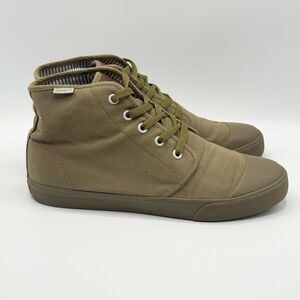 Bangs Sage High Top Canvas Lace Up Hunter Green Sneakers - Men’s US 7.5 / Women’